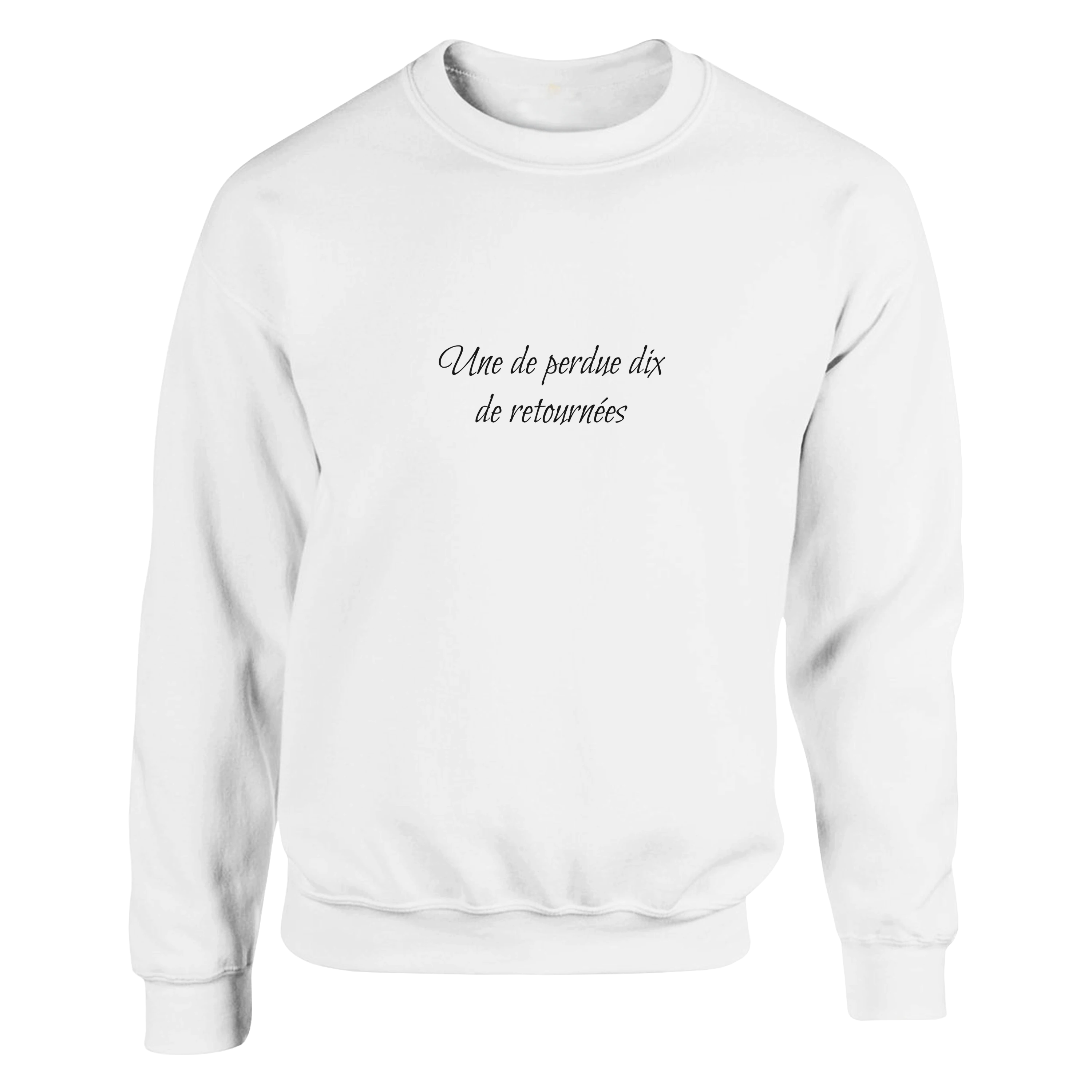 Sweetshirt - Une de perdue